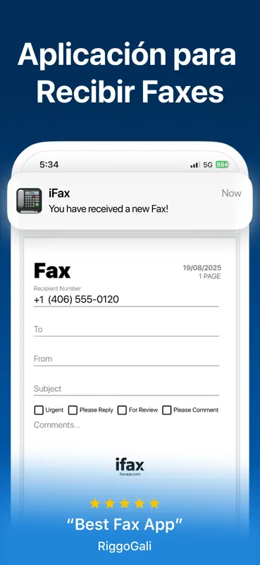 iFax - Fax Documentos online screenshot 4 of 10