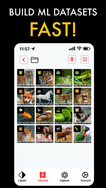 AI Capture: Create ML Datasets screenshot 1 of 5