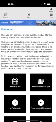 ASHEcon 2026 iPhone screenshot