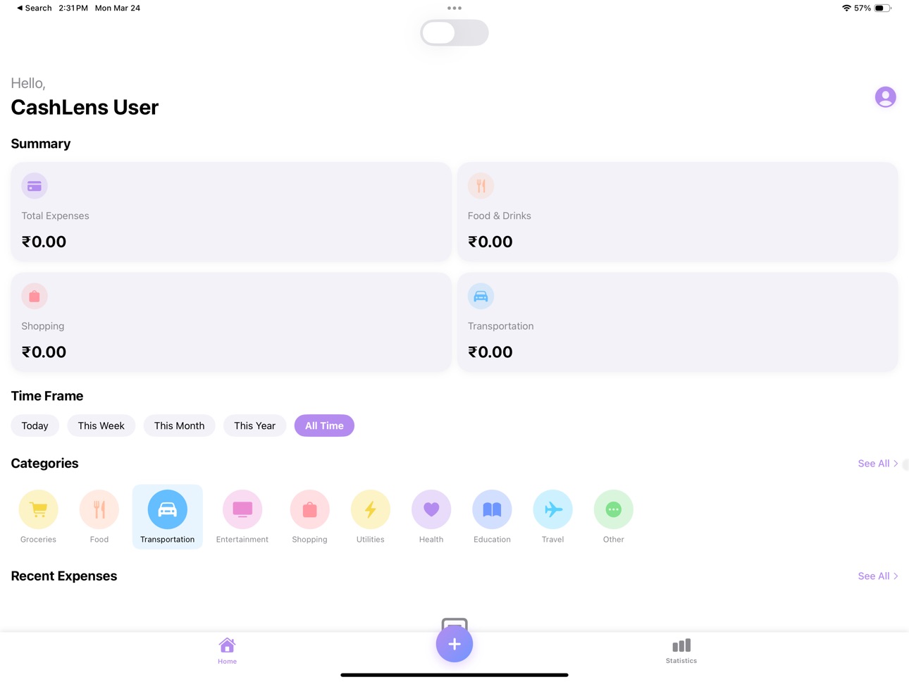 iPad screenshot