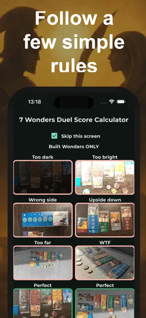 Score 7 Wonders Duel via Photo screenshot 4