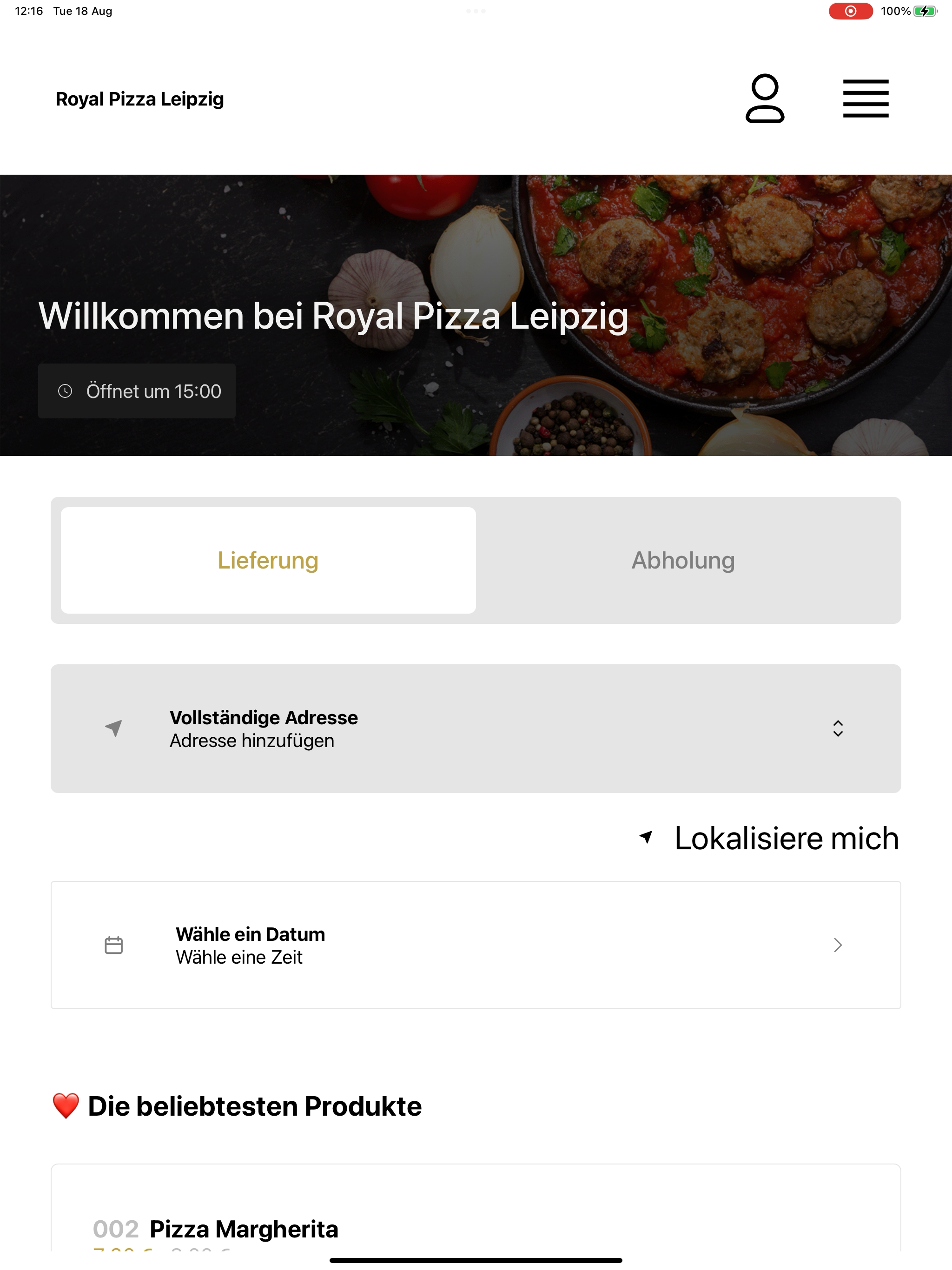 Royal Pizza Leipzig screenshot 14