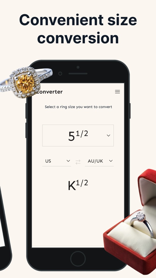 #2. Ring Sizer. (iOS) By: Maria Zhilkina