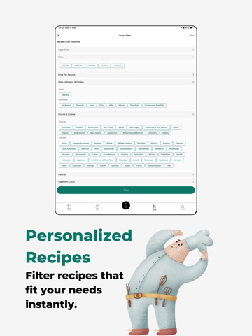 Pantry Lab iPad screenshot