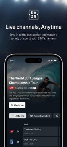 DAZN: Stream Live Sports screenshot 9