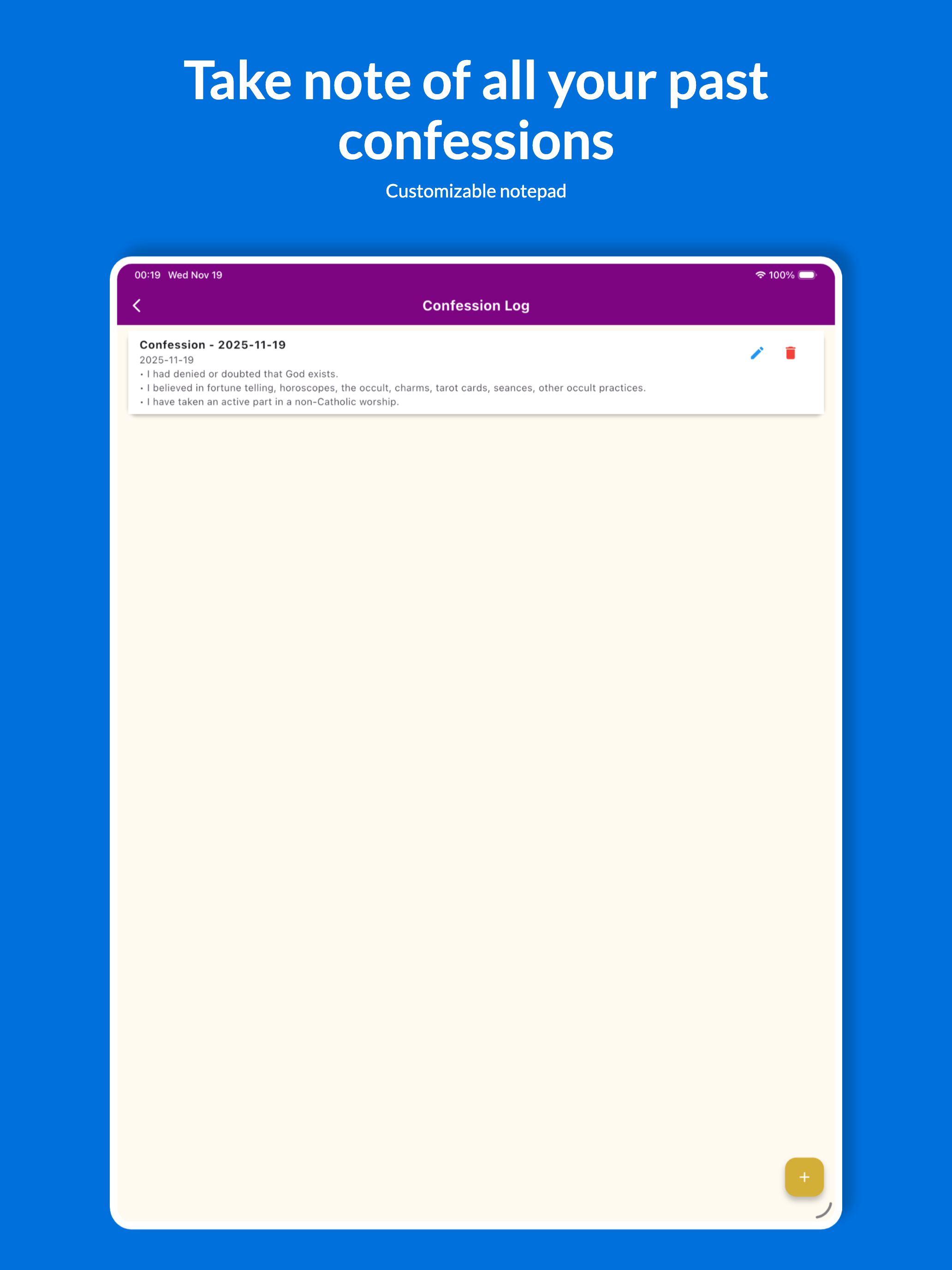 iConfess - Guidebook