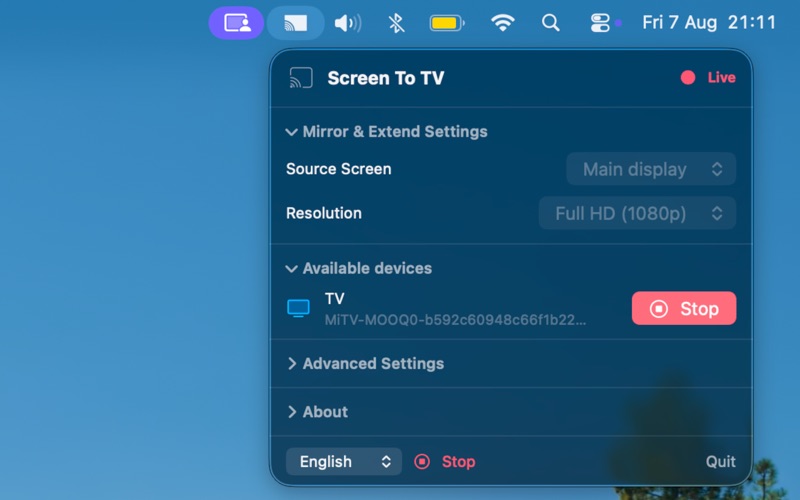 Screen To TV Lite Screenshot 4