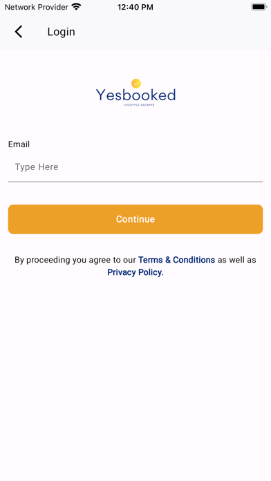 YesBooked Screenshot