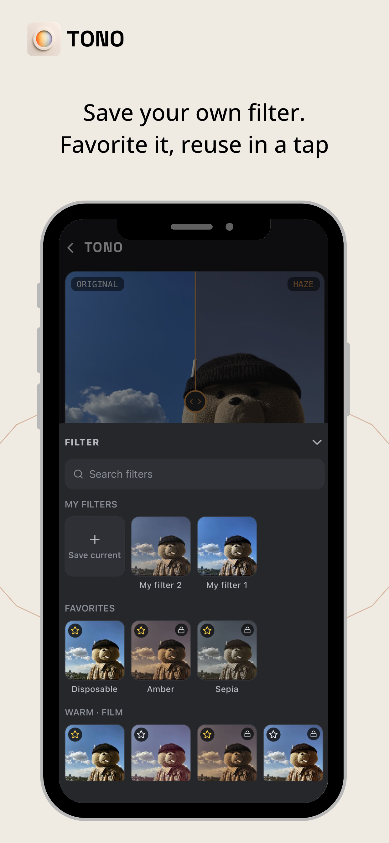 Tono - Film Photo Editor screenshot 7