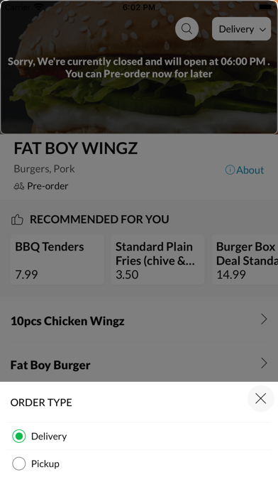 FAT BOY WINGZ Screenshot