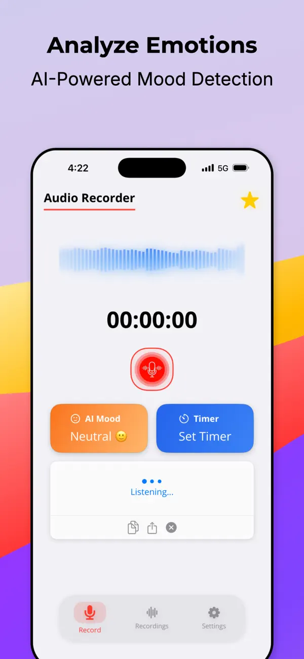 AI Audio Recorder & Memos screenshot 3