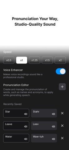 Genny TTS: AI Voice Generator screenshot