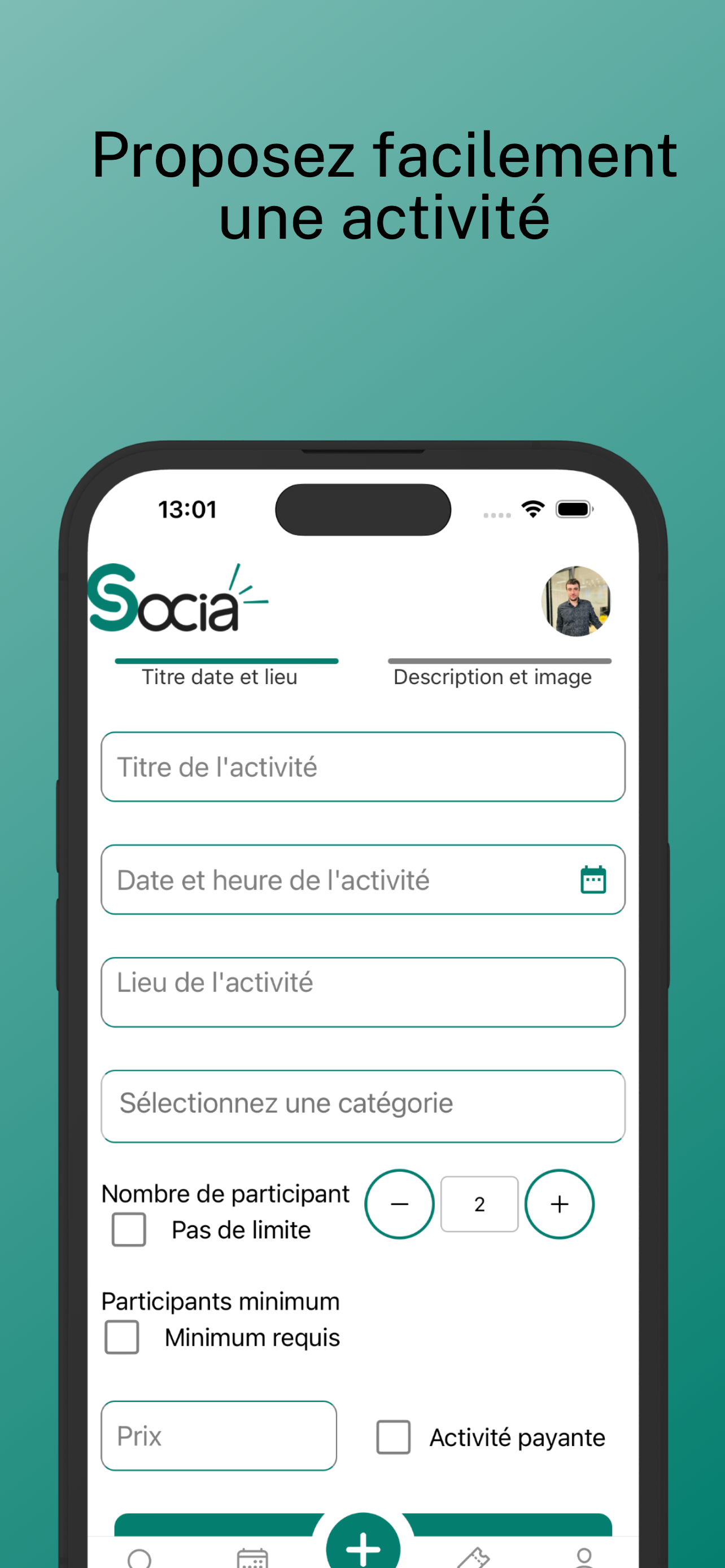Socia - Activités & ateliers screenshot 5