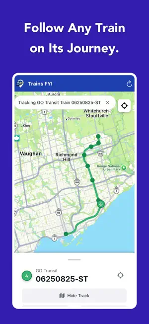 TrainsFYI: Train Map & Tracker screenshot 2