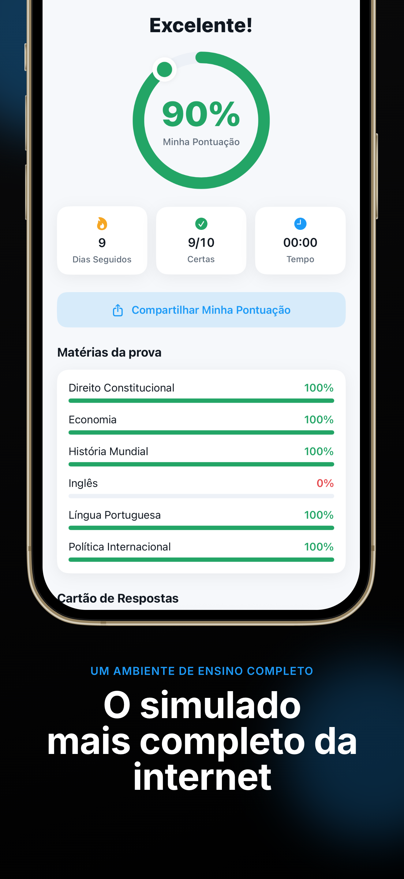 Brazilian Diplomat Exam Prep screenshot 3