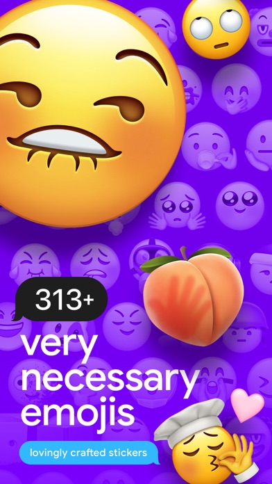 Screenshot #1 pour Very Necessary Emojis