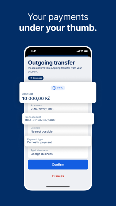 George Business Česko Screenshot