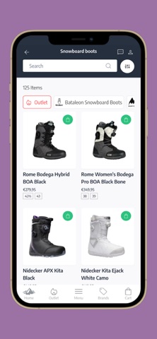 Snowboards Outlet screenshot