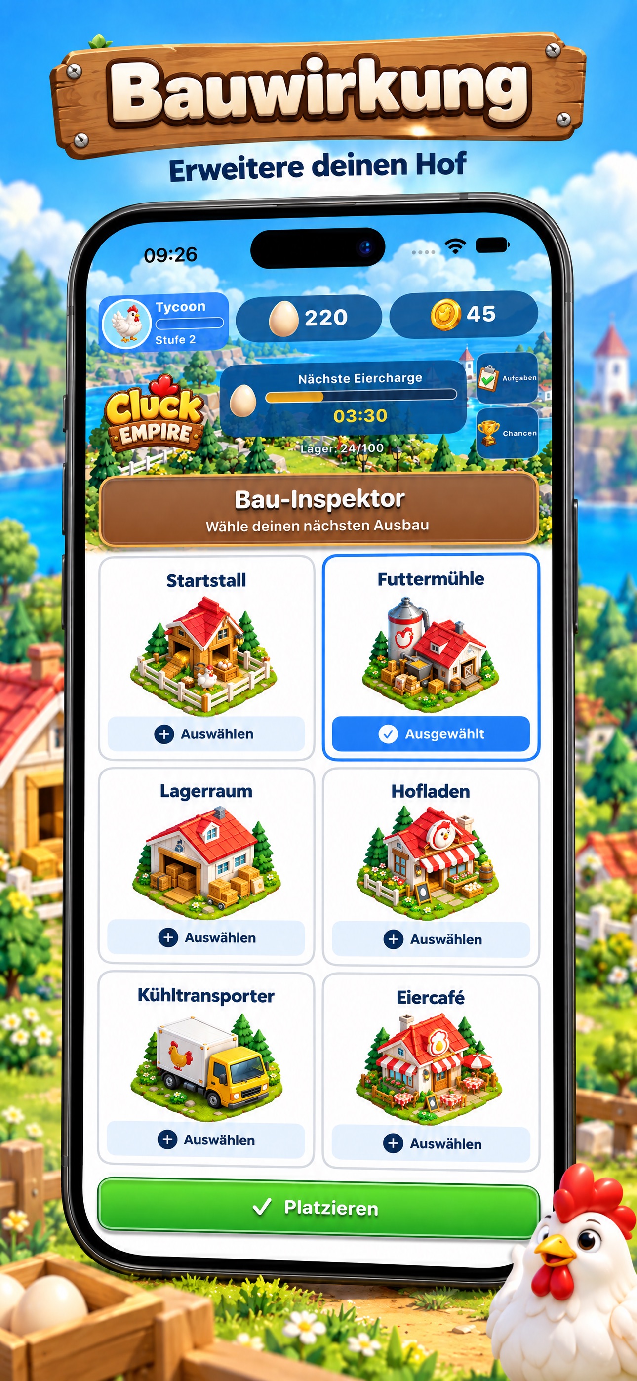 Screenshot 3 of Cluck Empire