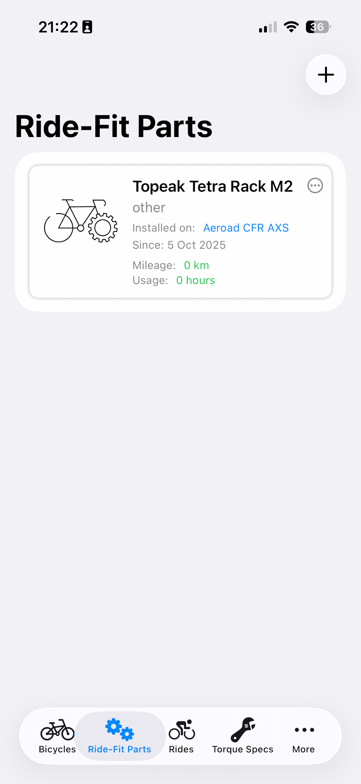 BicycleCareLog screenshot 4