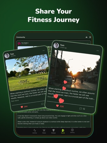 Step Walk Tracker Dailly iPad screenshot