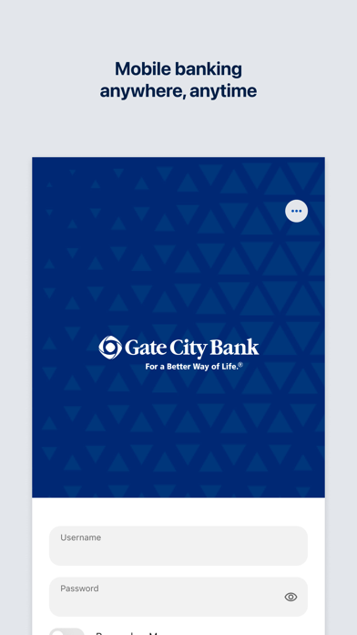 Screenshot #1 pour Gate City Bank Mobile
