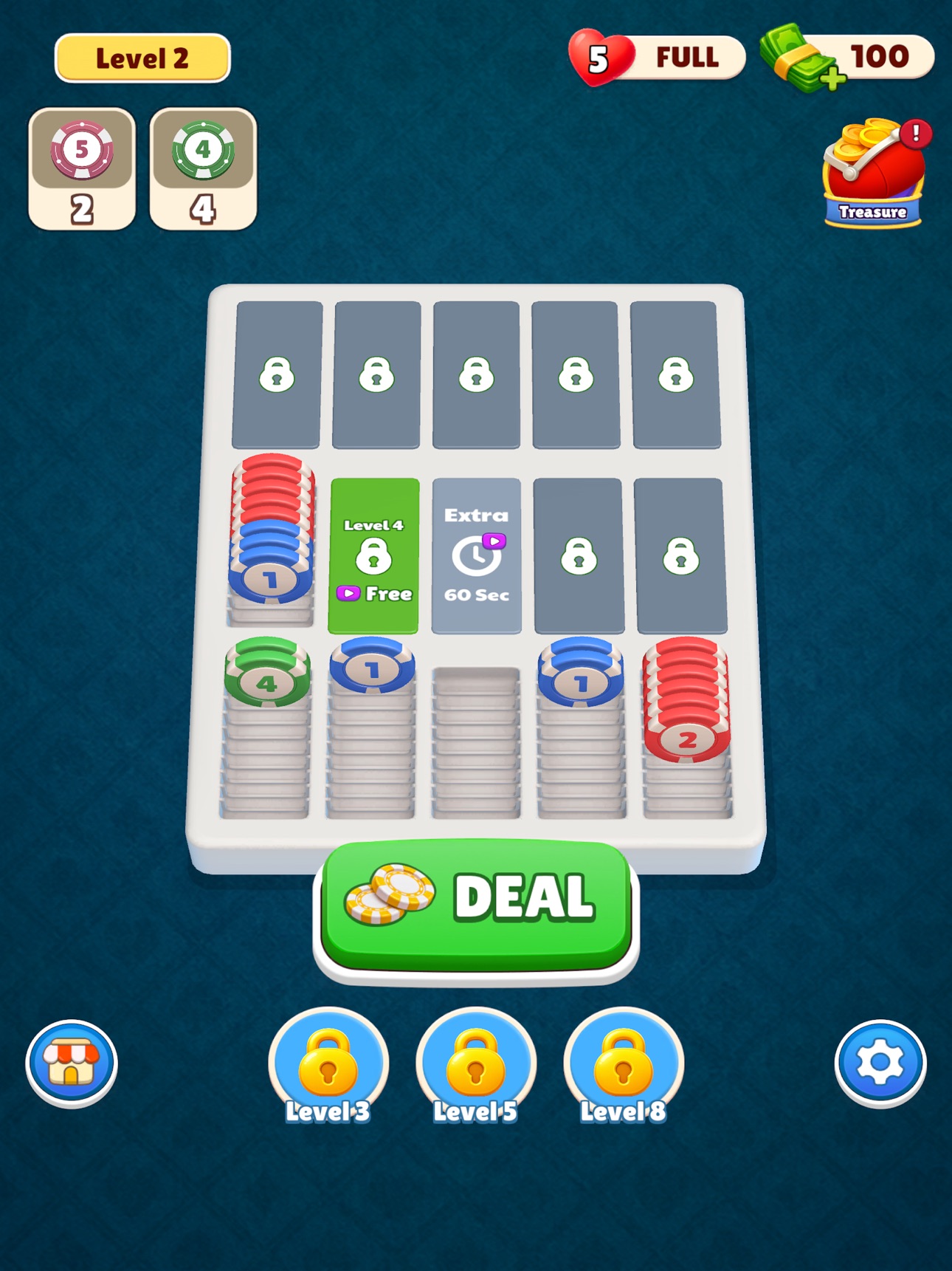 Screenshot 11 of Poker Sort: Stack Puzzle