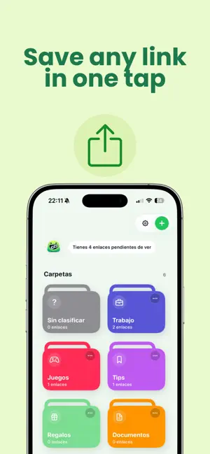 Save Links – FOLD screenshot 2