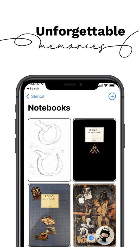 #3. Stencil - Draw with Guidelines (iOS) Podle: Studio Next Ltd
