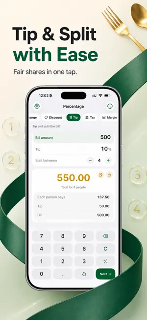 Percentage Calculator: % Calc screenshot 4