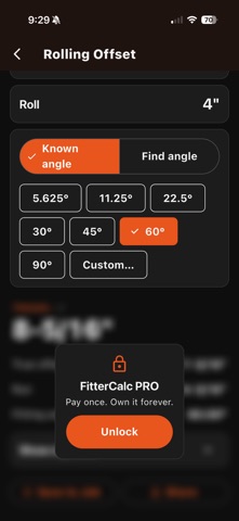 FitterCalc Screenshot 5 of 8
