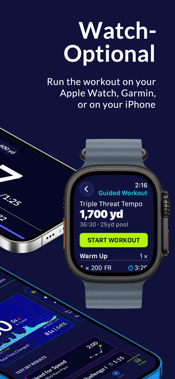 Screenshot #3 pour MySwimPro: #1 Swim Workout App