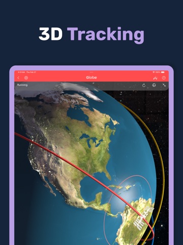 ISS Real-Time Tracker 3D iPad screenshot