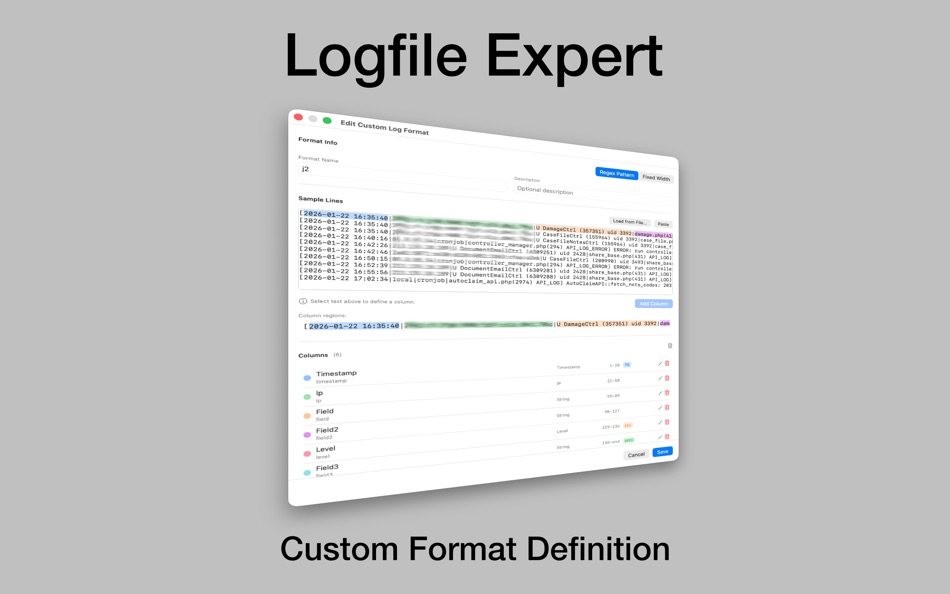 #3. Logfile Expert (macOS) โดย: Uli Grossek
