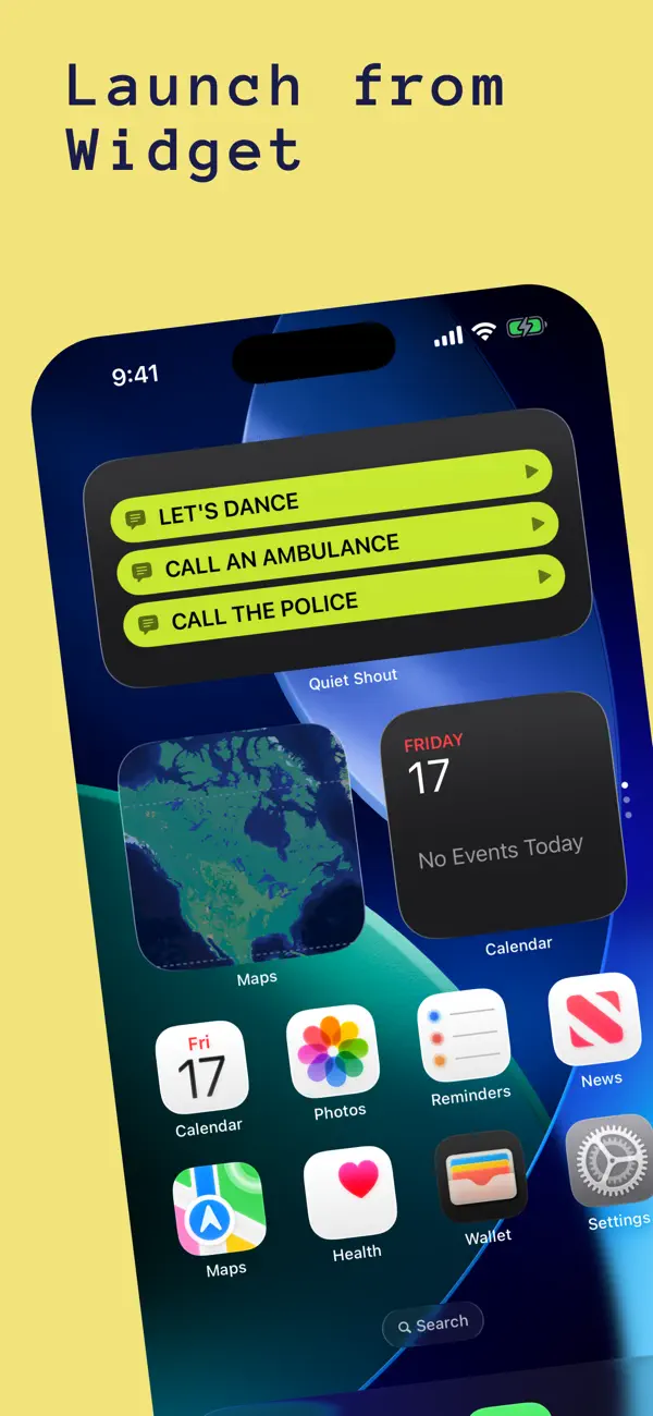 Screenshot #2 pour Quiet Shout - Loud Messages