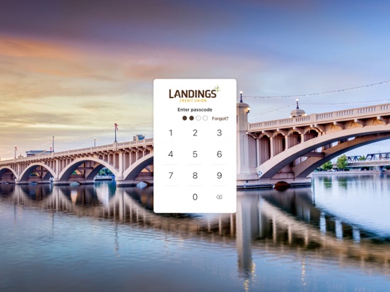 LandingsCU iPad screenshot 2 - Finance app