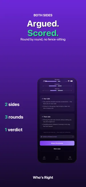 Who's Right: Argument Judge screenshot 3