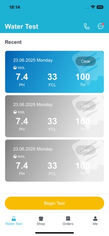ACD Pool Water Test screenshot