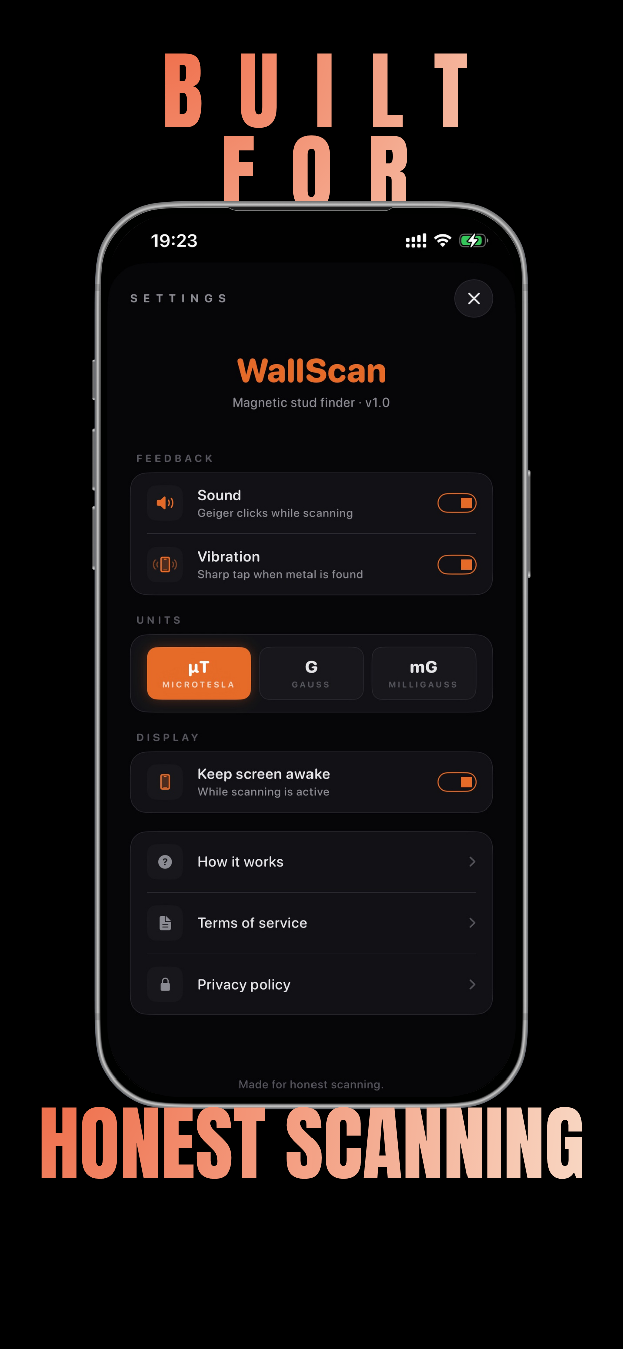 Stud Finder Sensor - Wall Scan