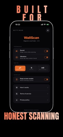 Stud Finder Sensor - Wall Scan iPhone screenshot