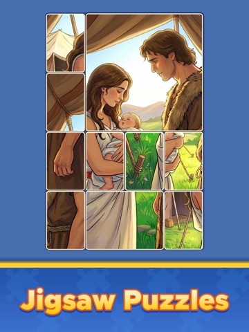 Bible Jigstory: Jigsaw Puzzle iPad screenshot