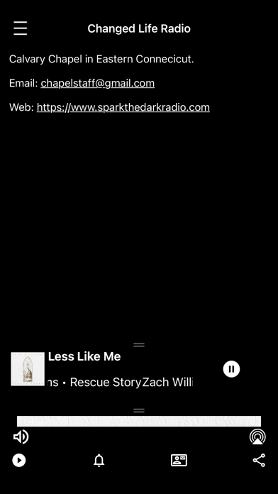 Changed Life Radio iPhone screenshot 3 - Entertainment app