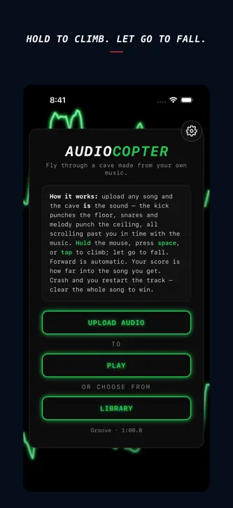 Audiocopter screenshot 5