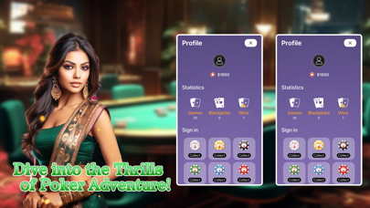 Poker Pursuit - Blackjack Screenshot