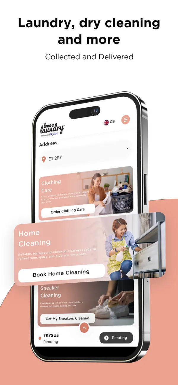 Screenshot #2 pour Love2Laundry: Pickup & Clean