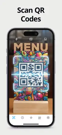 QR Code Reader + QR Scanner: Screenshot 1 von 5