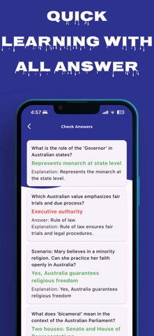 AU Citizenship Test Prep Screenshot 9 of 9