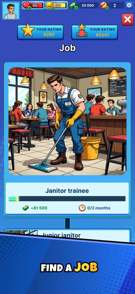Slumdog Billionaire: Life sim - Games App | MWM