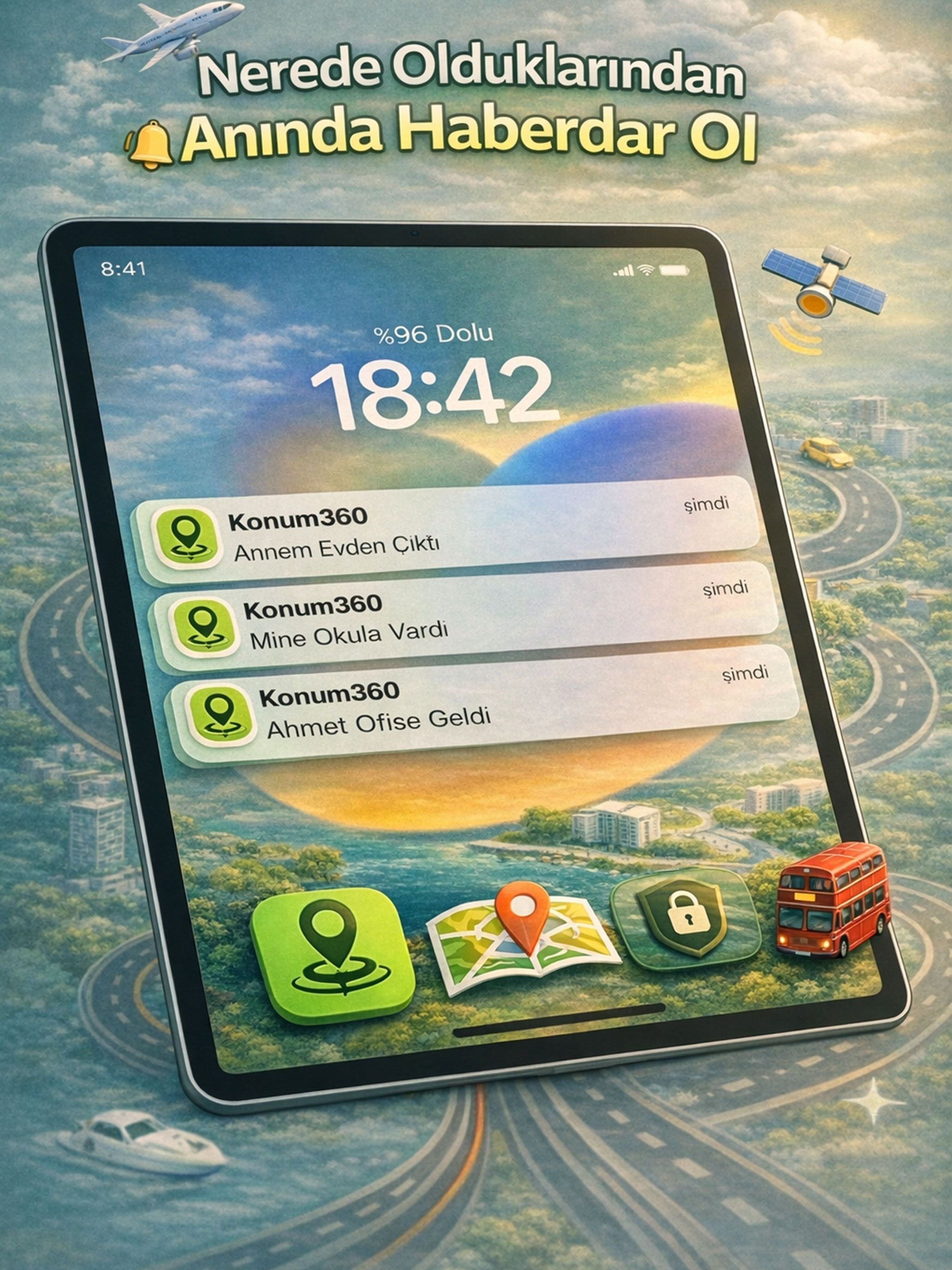 Konum360: Aile & Arkadaş Takip screenshot 9