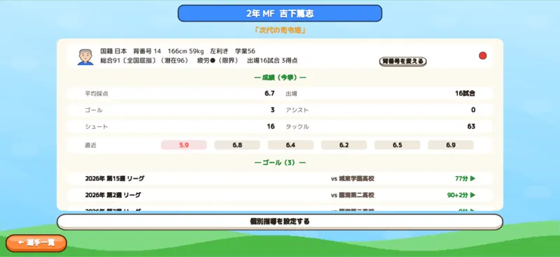 高校サッカーマネージャー screenshot 7 of 10